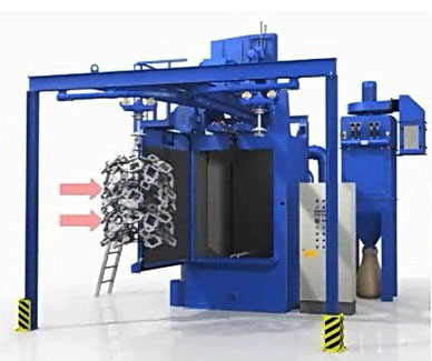 吊鉤式發(fā)動機(jī)缸體拋丸機(jī) 吊鉤式發(fā)動機(jī)缸體拋丸機(jī)
