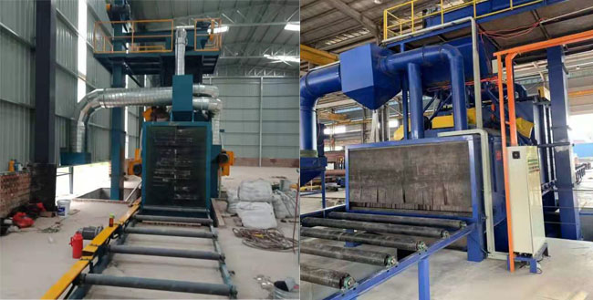 通過式輥道拋丸機(jī) 通過式輥道拋丸機(jī)