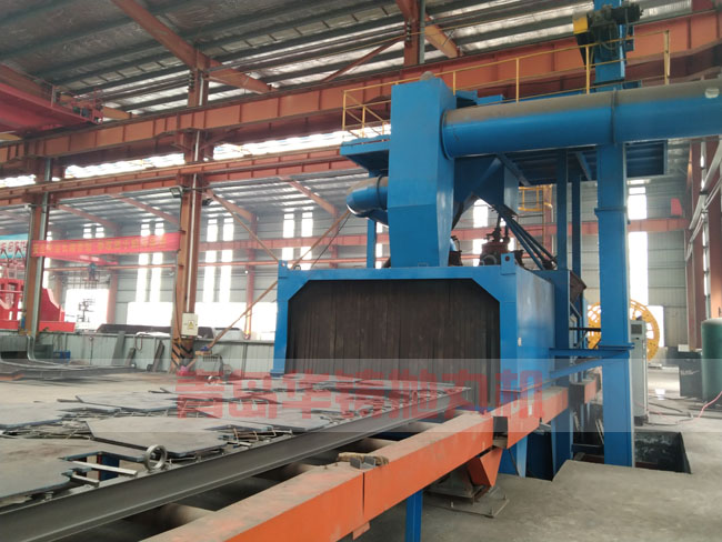 鋼板拋丸機，鋼結構拋丸清理機